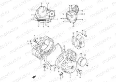 6 - CRANKCASE COVER