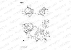 6 - CRANKCASE COVER