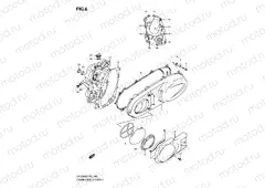 6 - CRANKCASE COVER