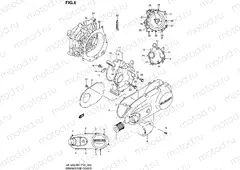 6 - CRANKCASE COVER
