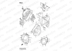 6 - CRANKCASE COVER