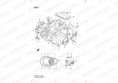 6 - CRANKCASE COVER