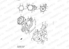 6 - CRANKCASE COVER