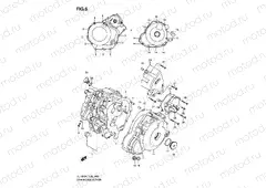 6 - CRANKCASE COVER