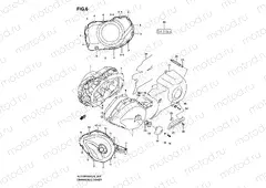6 - CRANKCASE COVER