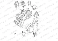 6 - CRANKCASE COVER