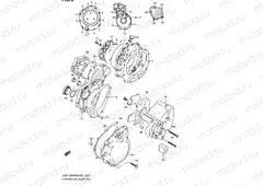 6 - CRANKCASE COVER