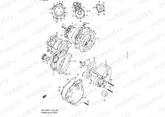 6 - CRANKCASE COVER