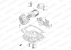 6 - OIL FILTER - OIL PUMP