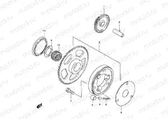 6 - STARTER CLUTCH