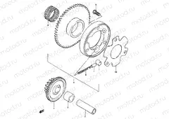 6 - STARTER CLUTCH