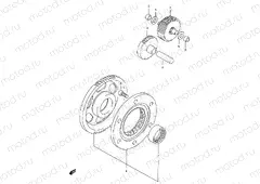 6 - STARTER CLUTCH