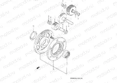 6 - STARTER CLUTCH (MODEL R/S)