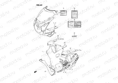 60 - COWLING BODY (MODEL P M18,A5L)