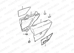 60 - FRAME COVER (MODEL X)