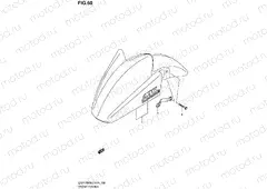 60 - FRONT FENDER (GSF1250SAL2 E24)