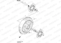 60 - FRONT WHEEL