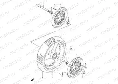 60 - FRONT WHEEL