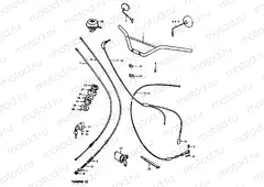 60 - HANDLEBAR - CONTROL CABLE