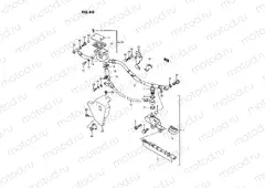 60 - REAR MASTER CYLINDER (MODEL H/J/K/L/M/N/P/R)