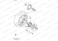 60 - REAR WHEEL (MODEL K8/K9)