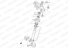 60 - STEERING STEM (SEE NOTE)