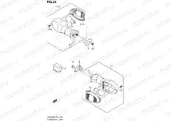 60 - TURNSIGNAL LAMP (GSF650AL2 E21)