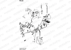 60 - WIRING HARNESS (GSR750UEL3 E21)