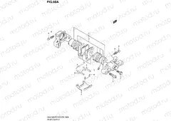 60A - REAR CALIPER (GSX1300RK3)