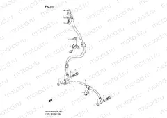 61 - FRONT BRAKE HOSE