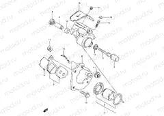 61 - FRONT CALIPERS (MODEL D/F/K/L/M)