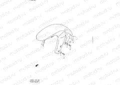 61 - FRONT FENDER
