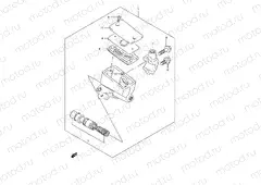 61 - FRONT MASTER CYLINDER (SEE NOTE)