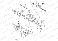 61 - REAR CALIPER (MODEL X/Y)