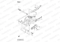 61 - REAR SWINGINGARM
