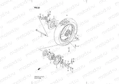 61 - REAR WHEEL