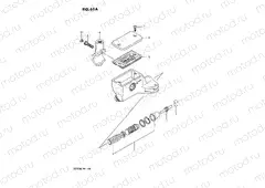 61A - CLUTCH MASTER CYLINDER (VS750GLFJ/GLFK)