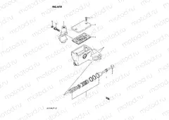 61A - CLUTCH MASTER CYLINDER (VS750GLFJ/GLFK/GLFL/GLFM)