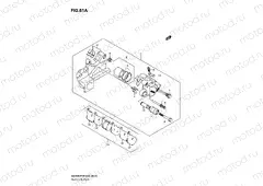 61A - REAR CALIPER (GSX650FAK9/FUAK9/FAL0/FUAL0)