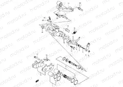 61A - REAR CALIPER (MODEL K1/K2)