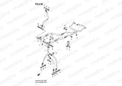 61B - FRONT BRAKE HOSE (GSF650SAK5/SUAK5/SAK6/SUAK6)