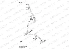 62 - FRONT BRAKE HOSE
