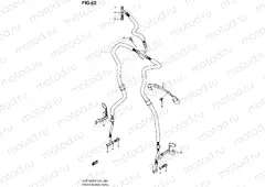 62 - FRONT BRAKE HOSE