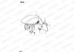 62 - FRONT FENDER
