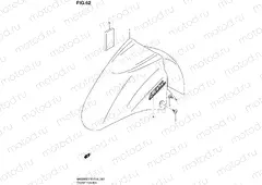 62 - FRONT FENDER (AN650AK6/AK7)