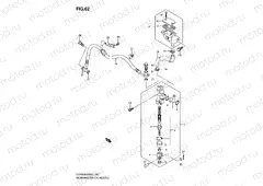 62 - REAR MASTER CYLINDER (GSR600K6/UK6/K7/UK7/K8/UK8/K9/UK9/L0/UL0)