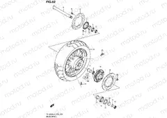 62 - REAR WHEEL