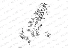 62 - STEERING STEM (E17)