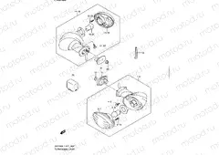 62 - TURNSIGNAL LAMP (GSF650SL1 E21)