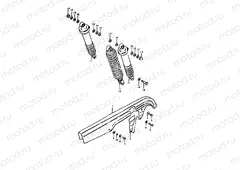 63 - CHAIN CASE - REAR SHOCK ABSORBER
